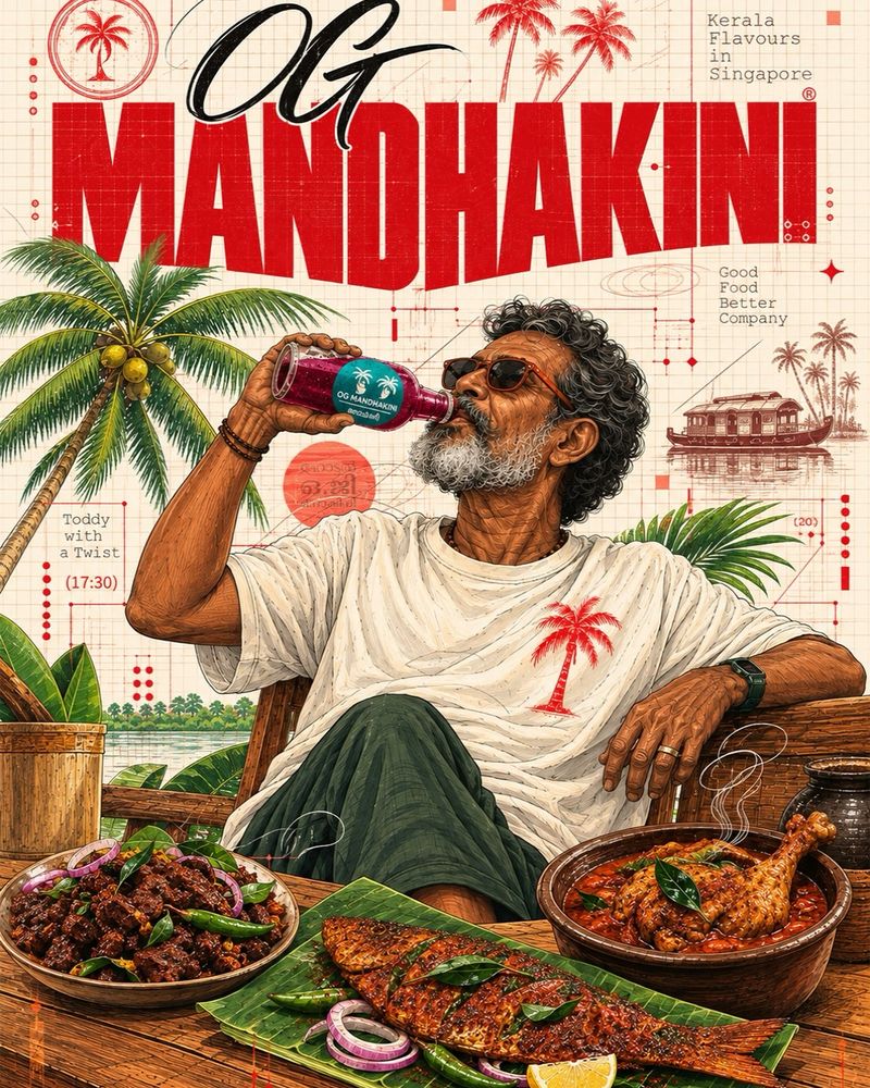 OG Mandhakini toddy and Kerala fish fry